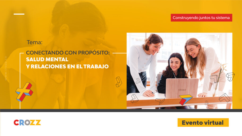 Salud mental y relaciones en el trabajoConectando con propósito:Construyendo juntos tu sistemaEvento virtual 24 de abril 2025JUEVES, 2:00 p.m.bit.ly/Cjabril2025 Confirma asistenciaInvitación evento virtual: